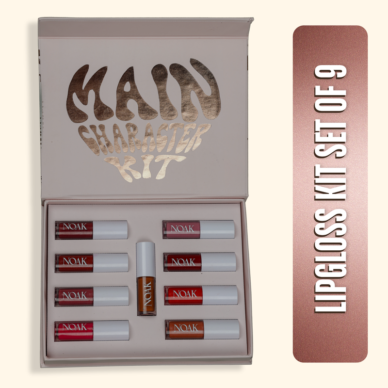Lipgloss set of 9 - 2ml