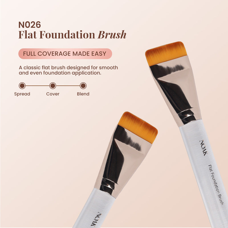 Acrylic Flat Foundation Brush N026