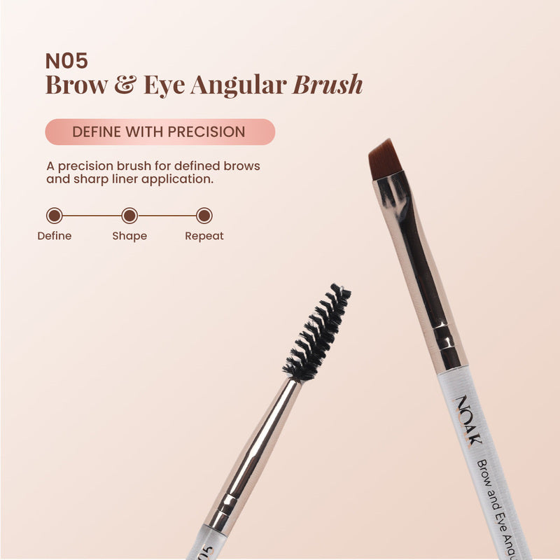 Acrylic Brow & Eye Angular Brush N05