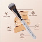 Acrylic Slant Foundation Brush N012