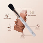 Acrylic Bronzer Brush N08