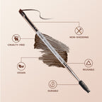 Acrylic Brow & Eye Angular Brush N05